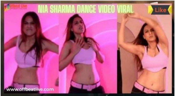 Viral video: Nia Sharma’s Scintillating Dance in Bralette and Low-Waist Pants Ignites the Heat